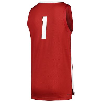 Men's Nike #1 Crimson Alabama Crimson Tide Replica Jersey