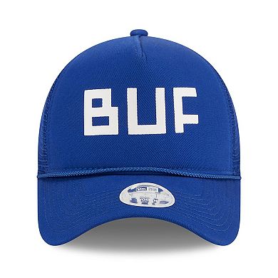 Women's New Era Royal Buffalo Bills McGee Trucker 9FORTY Adjustable Hat
