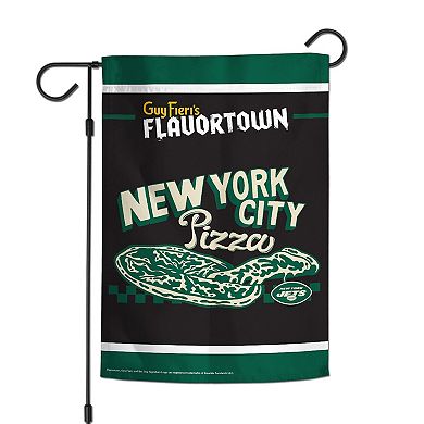 WinCraft New York Jets NFL x Guy Fieri’s Flavortown 12" x 18" Double-Sided Garden Flag
