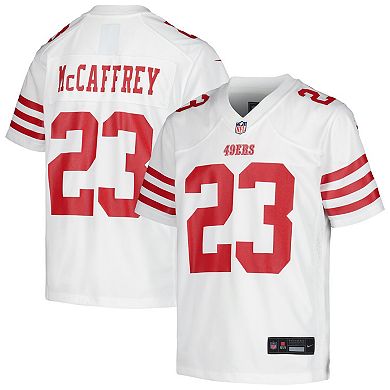 Youth Nike Christian McCaffrey White San Francisco 49ers Game Jersey