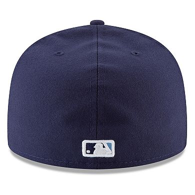 Men's New Era  Navy Tampa Bay Rays 2023 Postseason 59FIFTY Fitted Hat