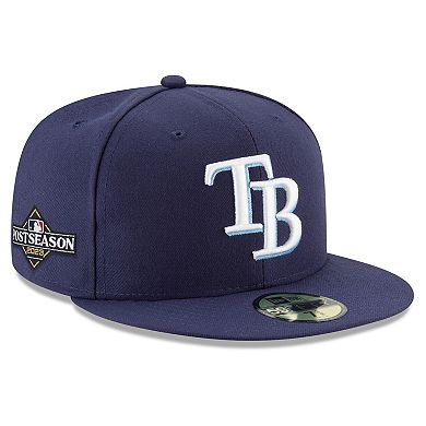 Men's New Era  Navy Tampa Bay Rays 2023 Postseason 59FIFTY Fitted Hat