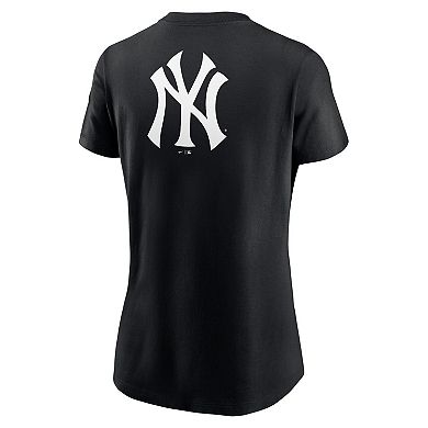 Women's Nike Black New York Yankees Over Shoulder T-Shirt