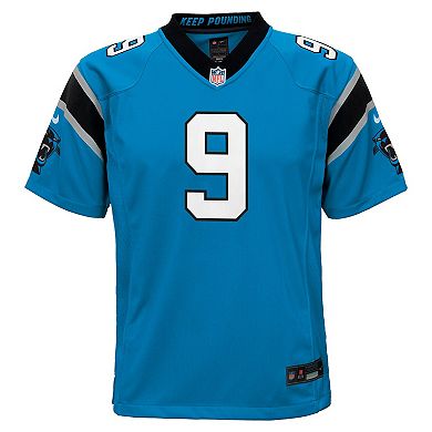 Youth Nike Bryce Young Blue Carolina Panthers Game Jersey