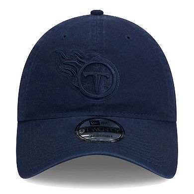 Men's New Era Navy Tennessee Titans Color Pack 9TWENTY Adjustable Hat