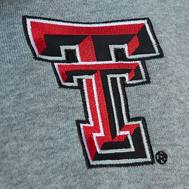 Men's Mitchell & Ness Black Texas Tech Red Raiders Head Coach Pullover Hoodie