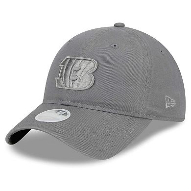 Women's New Era Gray Cincinnati Bengals Color Pack 9TWENTY Adjustable Hat