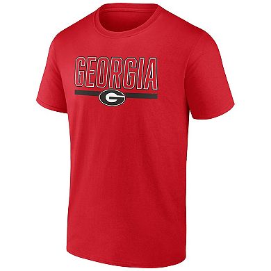 Men's Profile Red Georgia Bulldogs Big & Tall Team T-Shirt