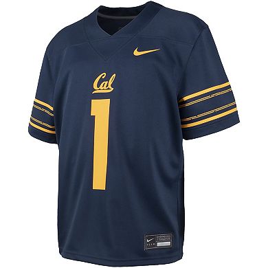Youth Nike #1 Navy Cal Bears Untouchable Replica Game Jersey