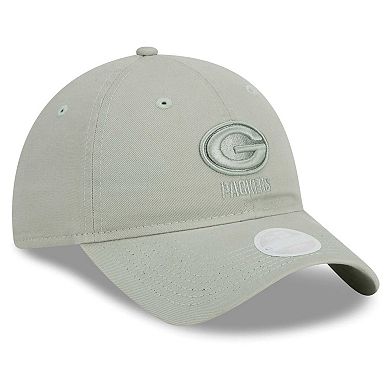 Women's New Era Green Green Bay Packers Color Pack 9TWENTY Adjustable Hat