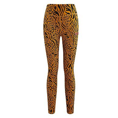 Women's Pro Standard Brown San Francisco 49ers Animal Print Leggings