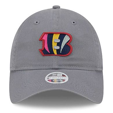 Women's New Era Gray Cincinnati Bengals Color Pack Multi 9TWENTY Adjustable Hat