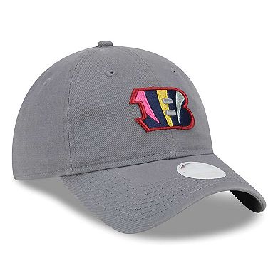 Women's New Era Gray Cincinnati Bengals Color Pack Multi 9TWENTY Adjustable Hat