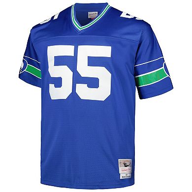 Men's Mitchell & Ness Brian Bosworth Royal Seattle Seahawks Big & Tall 1987 Legacy Retired Player Jersey