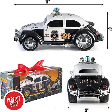 Rc Police Car For Kids With Lights, Sirens, And Easy Control