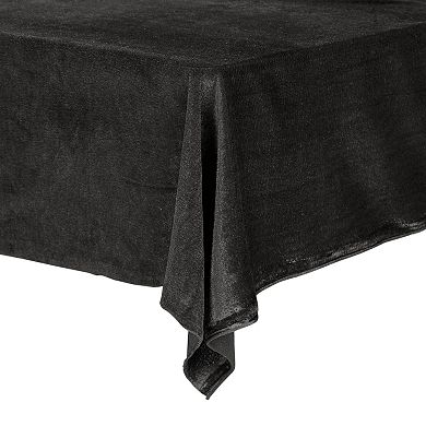 Rectangle Wrinkle Resistant Washable Polyester Table Cover 1 Pc, 63" X 102"