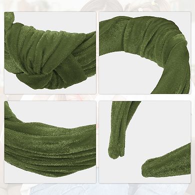 Velvet Wide Knotted Hairband for Women Hairband Hair Hoop Accessories