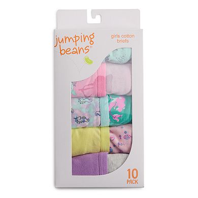 Toddler Girl Jumping Beans® Mermaid Briefs 10-pack
