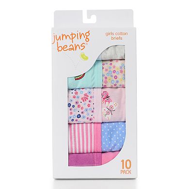 Toddler Girl Jumping Beans® Floral Briefs 10-pack