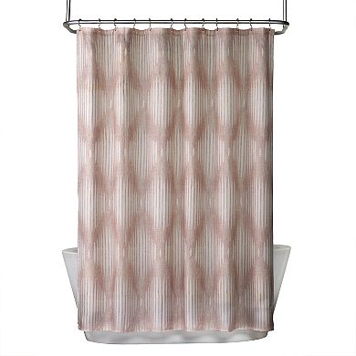 The Big One® Geometric Fabric Shower Curtain