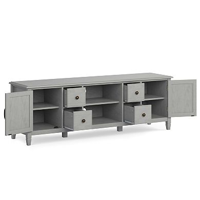 Simpli Home Connaught 72" Wide TV Stand