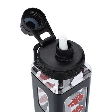 Naruto Akatsuki Square Flip-Top Water Bottle