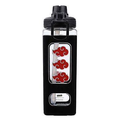 Naruto Akatsuki Square Flip-Top Water Bottle