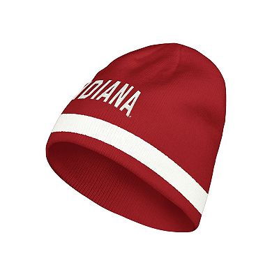 Men's adidas Crimson Indiana Hoosiers Wordmark Knit Hat