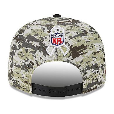 Men's New Era  Camo/Black Cincinnati Bengals 2023 Salute To Service 9FIFTY Snapback Hat