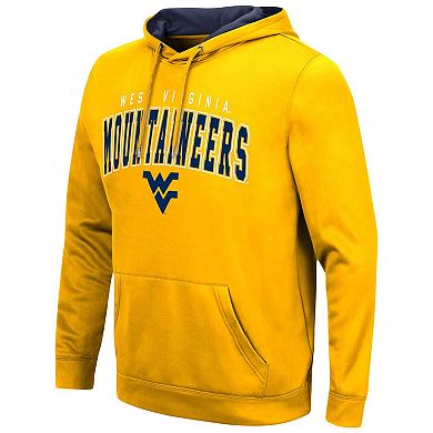 Men's Colosseum Gold West Virginia Mountaineers Resistance Pullover Hoodie