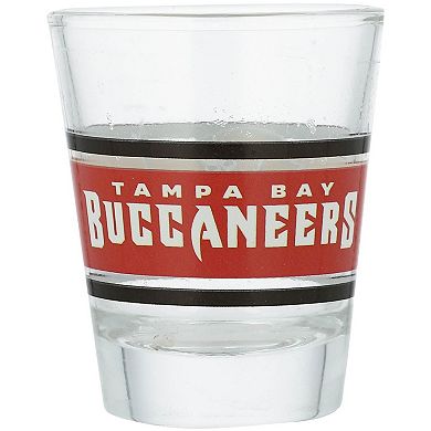 Tampa Bay Buccaneers 2oz. Stripe Shot Glass