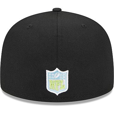 Men's New Era Black New York Giants Multi 59FIFTY Fitted Hat