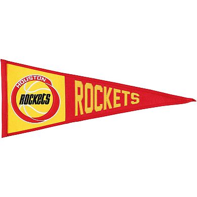 WinCraft Houston Rockets 13" x 32" Retro Logo Pennant