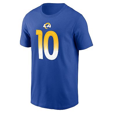 Men's Nike Cooper Kupp Royal Los Angeles Rams Player Name & Number T-Shirt