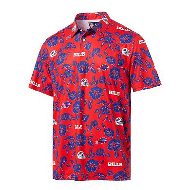 Men's Reyn Spooner Red Buffalo Bills Pua Performance Polo