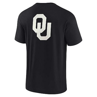 Unisex Fanatics Signature Black Oklahoma Sooners Super Soft Short Sleeve T-Shirt