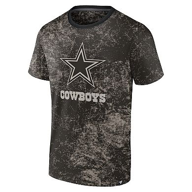 Men's Fanatics Branded Black Dallas Cowboys Shadow T-Shirt