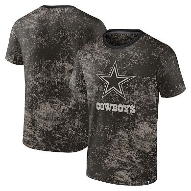 Men's Fanatics Branded Black Dallas Cowboys Shadow T-Shirt