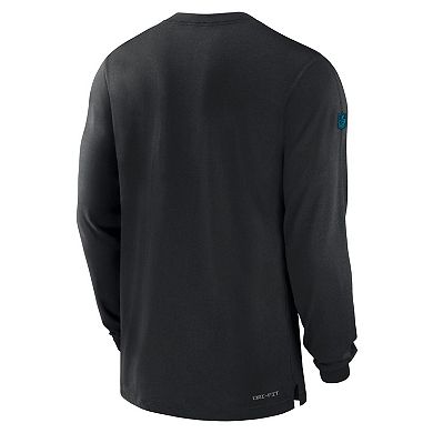 Men's Nike Black Jacksonville Jaguars 2023 Sideline Performance Long Sleeve T-Shirt