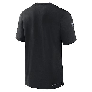 Men's Nike Black Las Vegas Raiders 2023 Sideline Performance T-Shirt