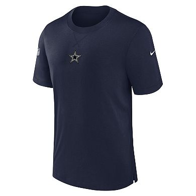 Men's Nike Navy Dallas Cowboys 2023 Sideline Performance T-Shirt