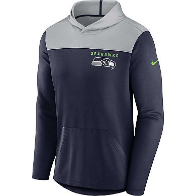 Men's Nike Navy Seattle Seahawks Fan Gear Pullover Hoodie