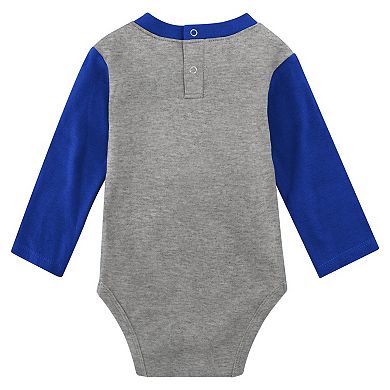 Newborn & Infant Royal Kentucky Wildcats Rookie of the Year Long Sleeve Bodysuit & Pants Set