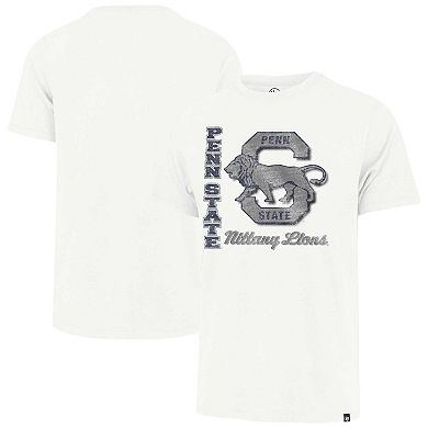 Men's '47 Cream Penn State Nittany Lions Phase Out Throwback Franklin T-Shirt