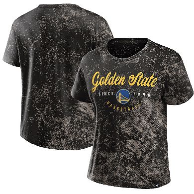 Women's Fanatics Branded Black Golden State Warriors Breakaway T-Shirt