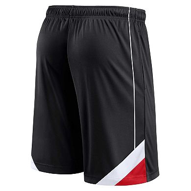 Men's Fanatics Branded Black Portland Trail Blazers Slice Shorts