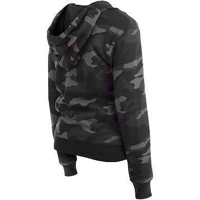 Women's New Era  Black Dallas Cowboys Camo Full-Zip Hoodie