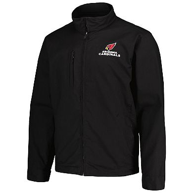 Men's Dunbrooke Black Arizona Cardinals Journey Workwear Tri-Blend Full-Zip Jacket