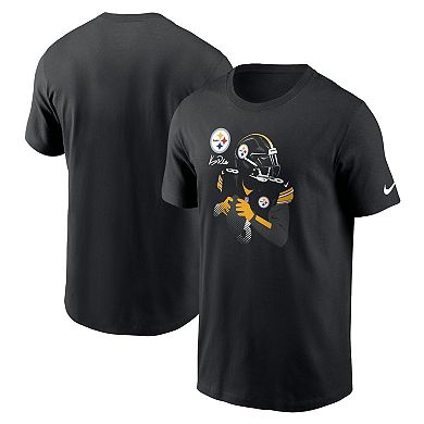 Men's Nike Kenny Pickett Black Pittsburgh Steelers Player Graphic T-Shirt