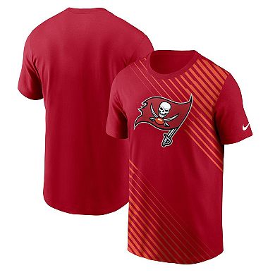 Men's Nike  Red Tampa Bay Buccaneers Yard Line Fashion Asbury T-Shirt